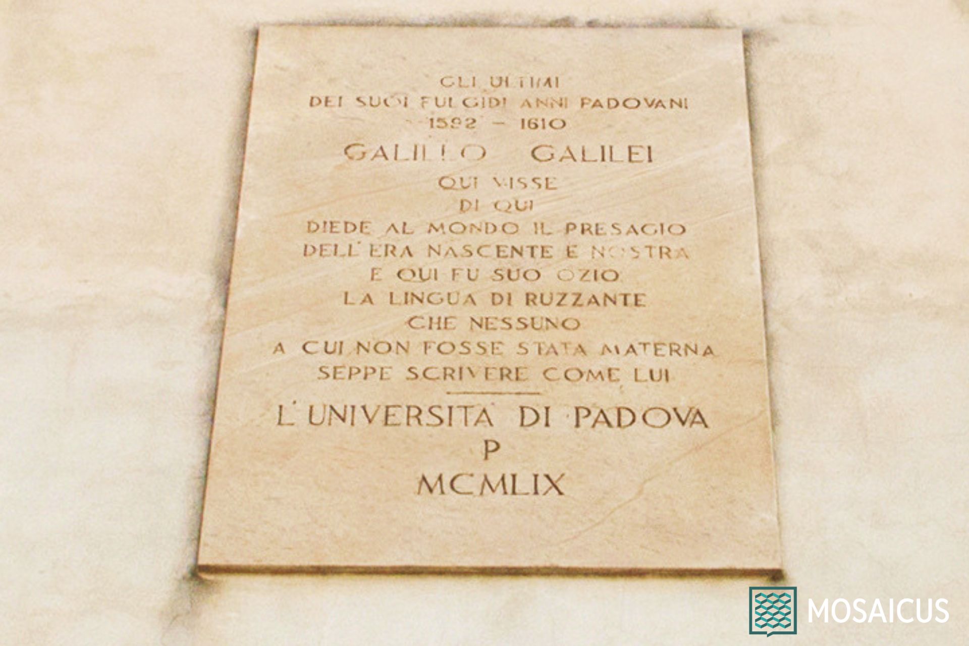 Visita guidata Galileo Padova