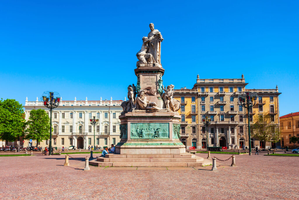 Piazza Carlina a Torino