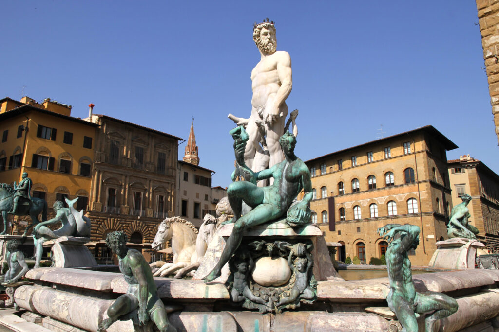 Fontana del Nettuno in Piazza della Signoria