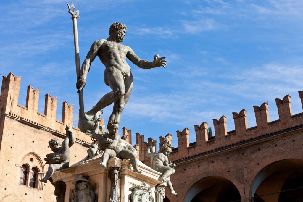 Statua del Nettuno a Bologna