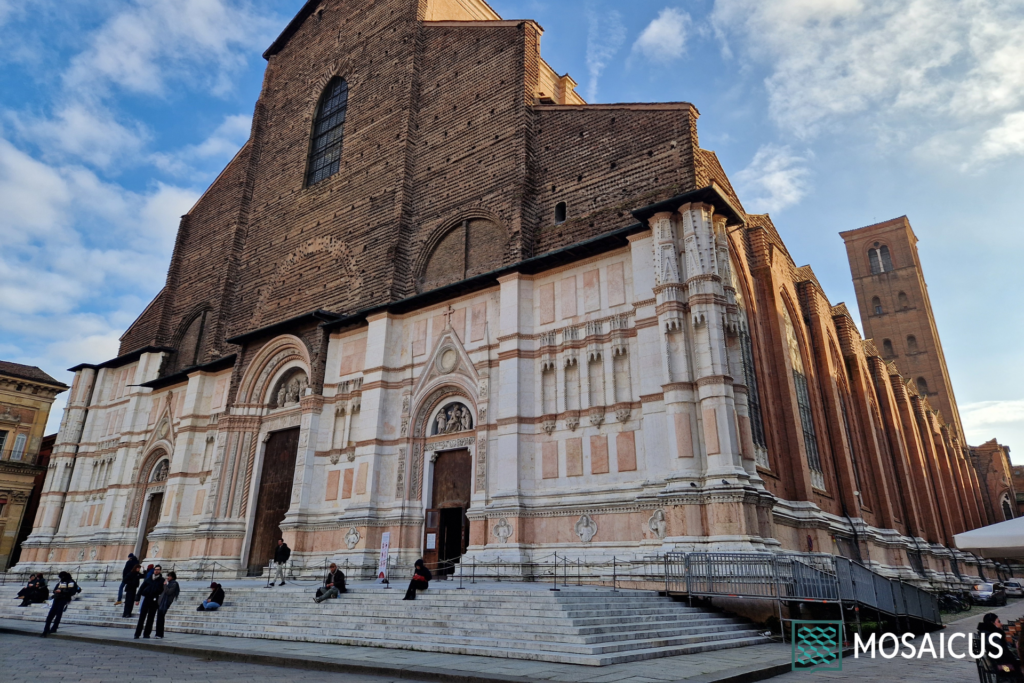 Facciata incompiuta di San Petronio a Bologna