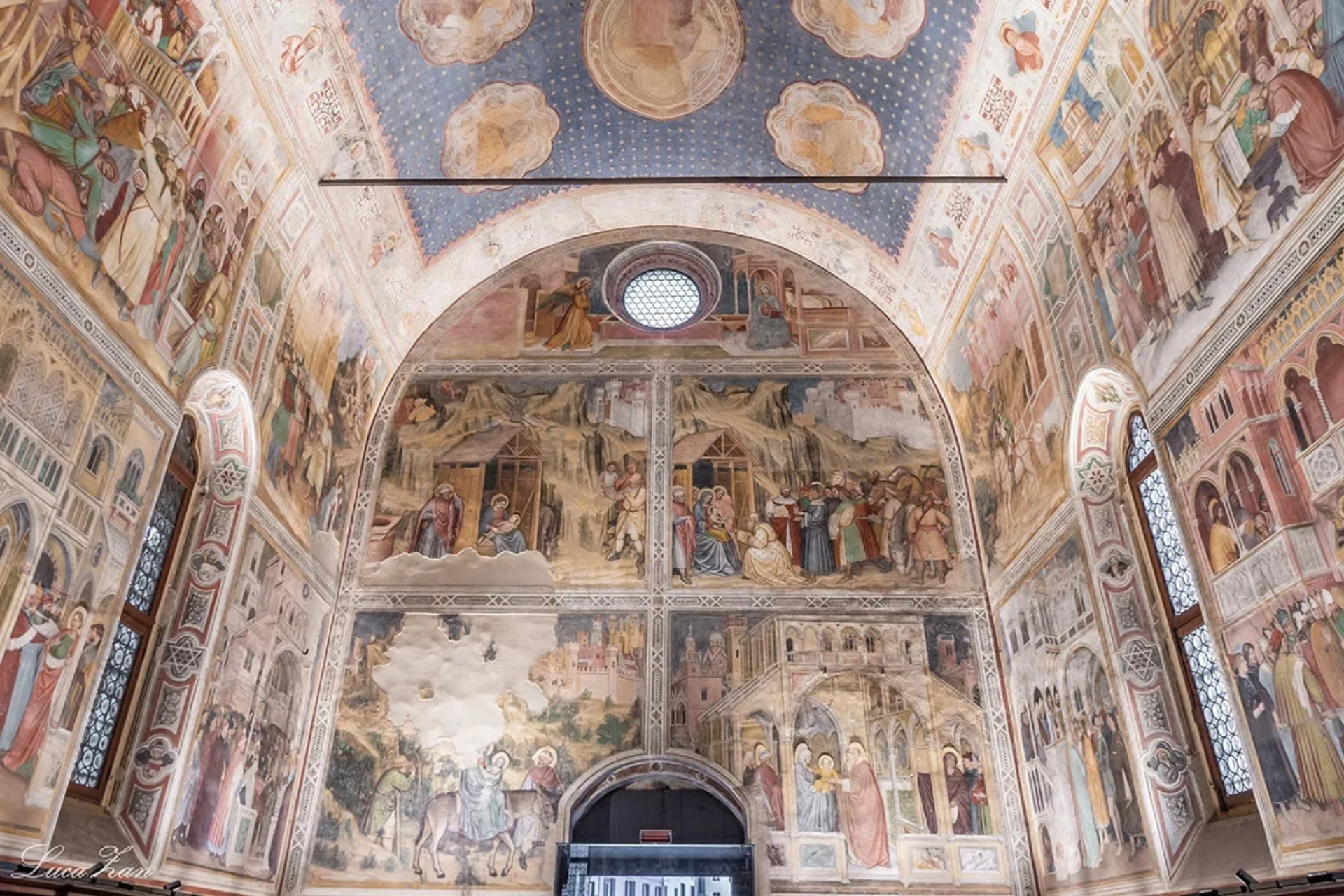 Visita guidata affreschi Oratorio San Giorgio Padova