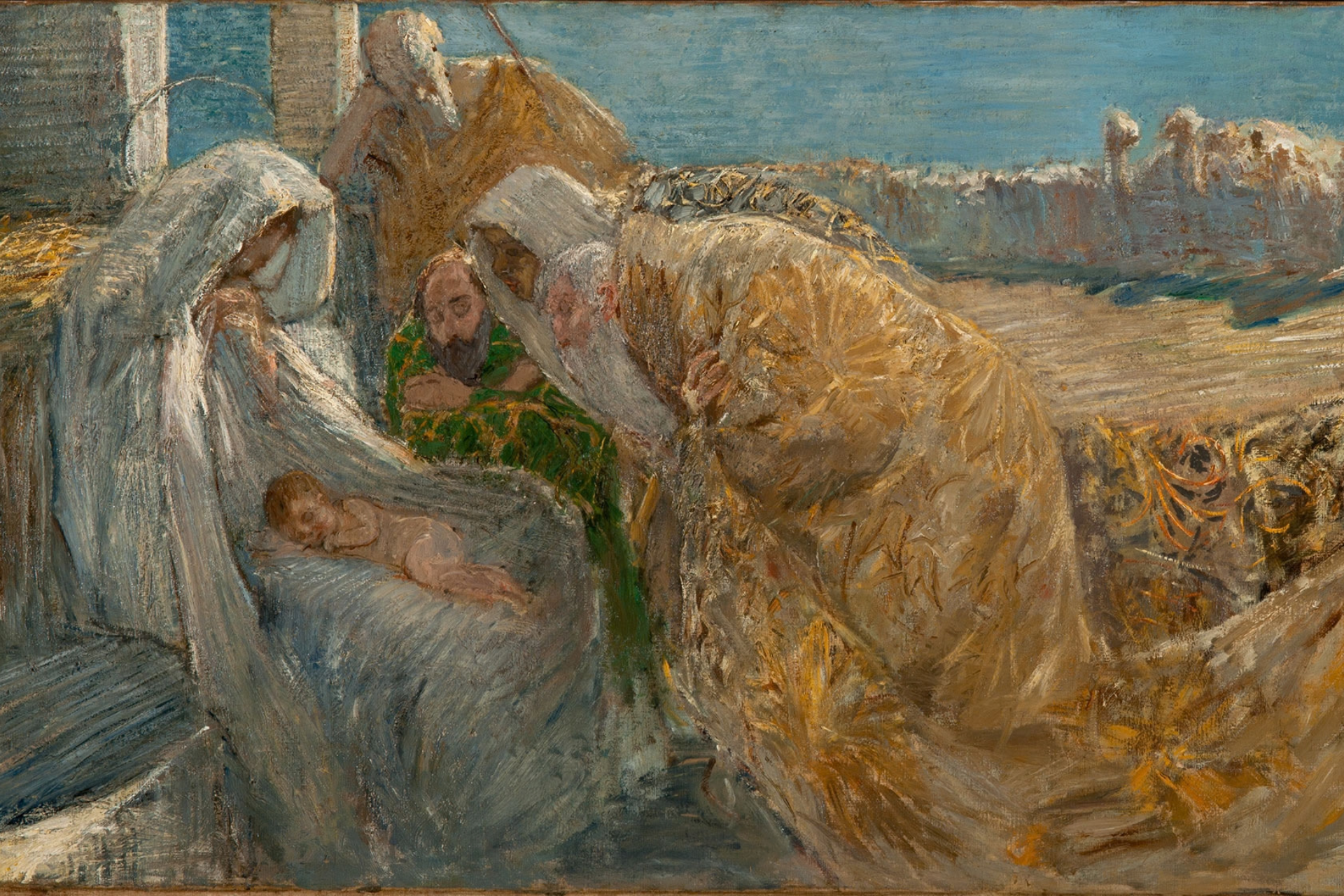 Adorazione dei Magi, Gaetano Previati